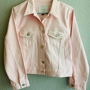 sanctuary pink denim jacket